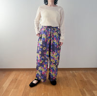 Organic Cotton Wide Pants - Hoshino Suna