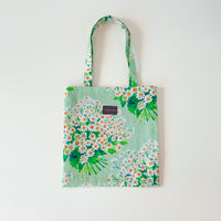 Watercolor horizontal pouch for small items, "Mimosa"