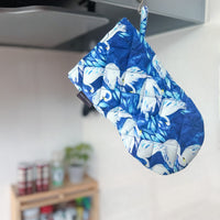 Organic Cotton Kitchen Mittens <pansy></pansy>