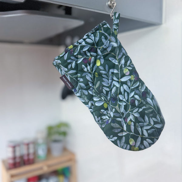 Organic Cotton Kitchen Mittens <pansy></pansy>