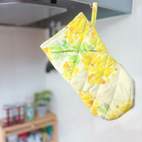 Organic Cotton Kitchen Mittens <pansy></pansy>