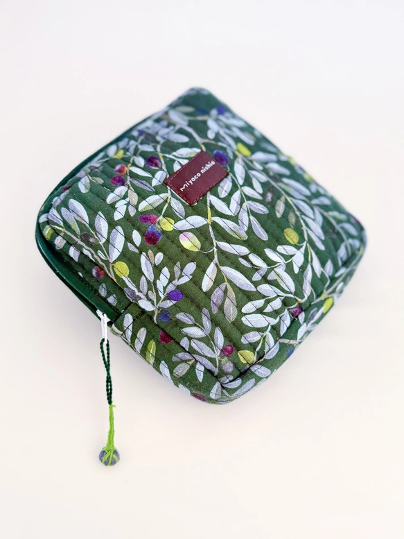 キルティングポーチSサイズ 「OLIVE」