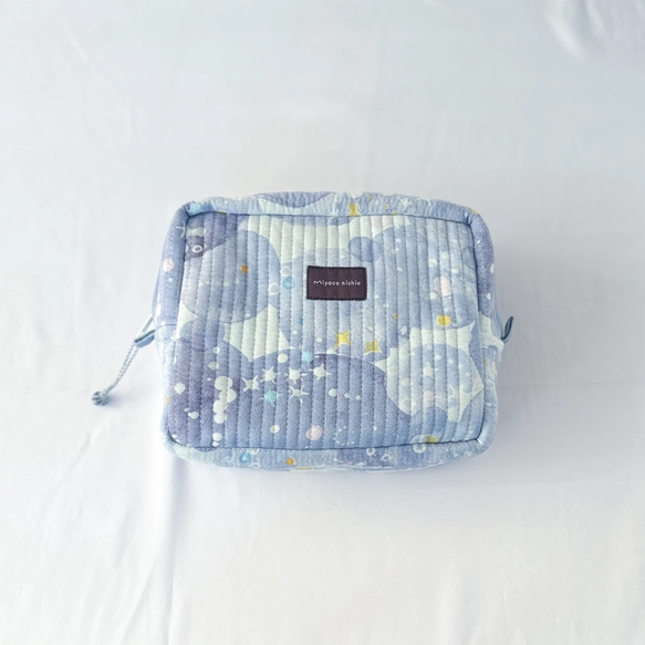 [New Price] Quilted Pouch L Size "Hoshi no Suna"