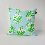 Organic Cotton x Linen Cushion Cover "Lily of the Valley"