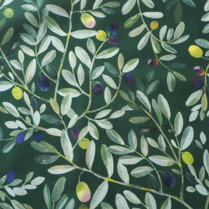 スカーフにもなる水彩画ハンカチ「OLIVE」