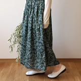 Organic Cotton Skirt Star Sand