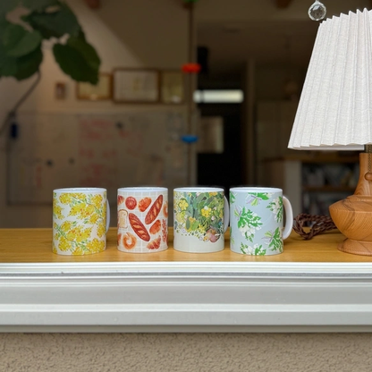 【まとめ買いがお得】水彩画のマグカップ