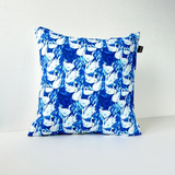 Organic Cotton and Linen Cushion Cover "Swan"