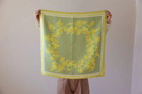 Organic cotton stole "Mimosa"