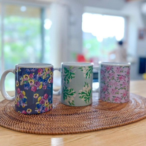 【まとめ買いがお得】水彩画のマグカップ