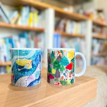 【まとめ買いがお得】水彩画のマグカップ
