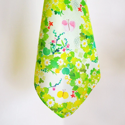 "Uraraka" Watercolor Handkerchief, also usable as a scarf