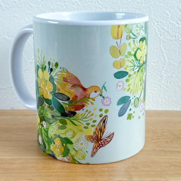 【まとめ買いがお得】水彩画のマグカップ