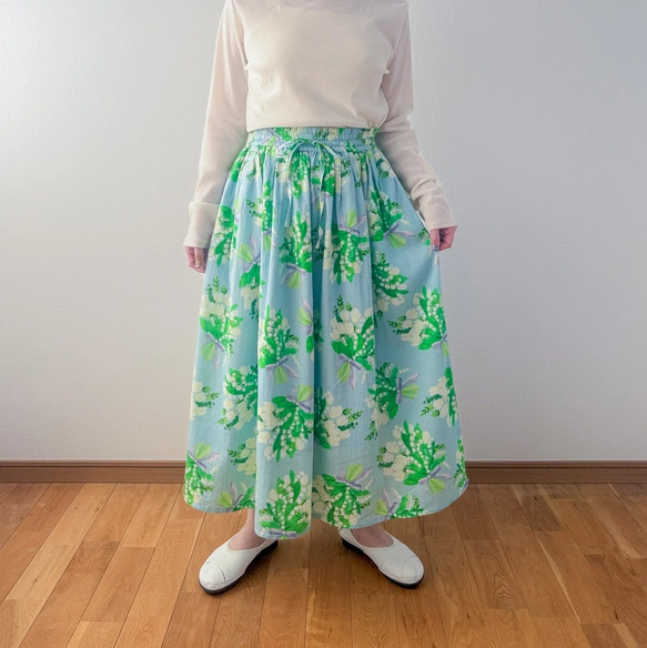 Organic Cotton Skirt Star Sand