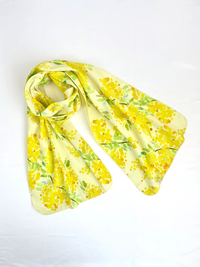 Organic cotton stole "Mimosa"