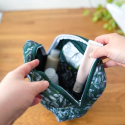 菱格紋收納包L尺寸「橄欖」