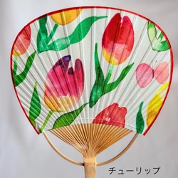 雙面布裱平面竹扇
