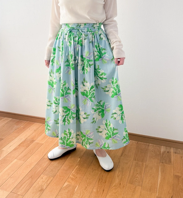 Organic Cotton Skirt Star Sand
